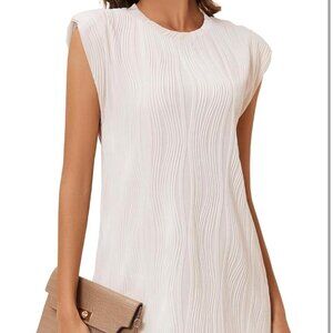 NWOT YYA Women's 2XL Cap Sleeve Casual Mini Dress